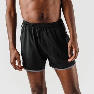 Mens’s rabbit Quadtastic Running Shorts with Grey Piping